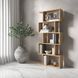 Полиця для книг VAYS M-12 Дуб Аппалачі, стелаж на 5 полиць, ЛДСП, 70&times;24&times;163 см - для дому, вітальні, офісу