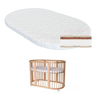 Матрац в ліжко Smart Bed Oval кокос+поролон, 60х120 см